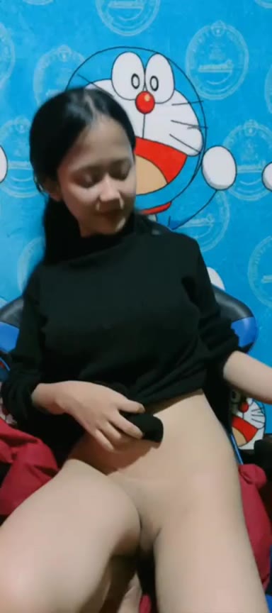 Abg masih malu perdana kali colmek di live